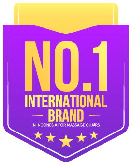 No.1 International Brand in Indonesia for Massage Chairs — GoodStats 2026 seal